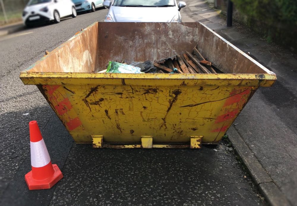 utilising space in skip bins to save costs